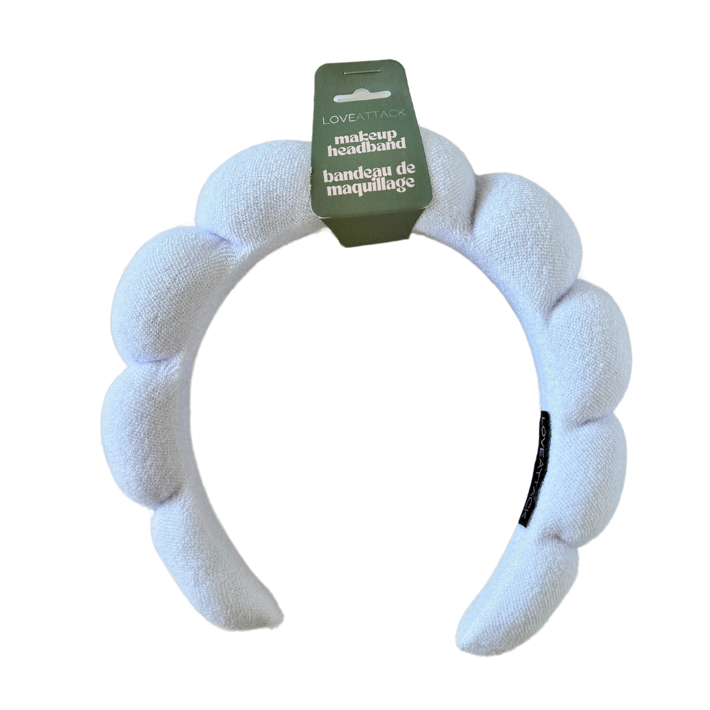 Skincare & Makeup Headband - White