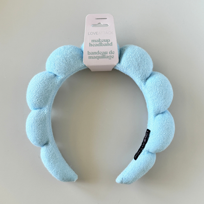 Skincare & Makeup Headband - Blue