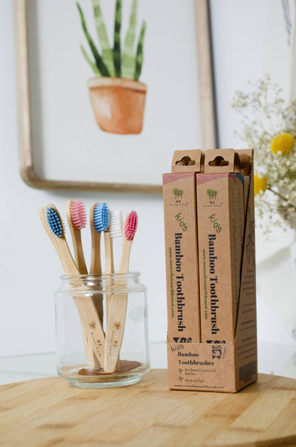 Bamboo Toothbrush for Kids - Compostable