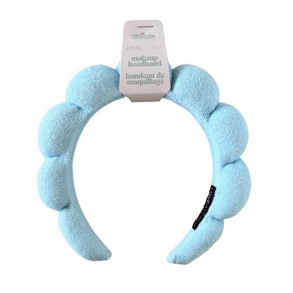 Skincare & Makeup Headband - Blue