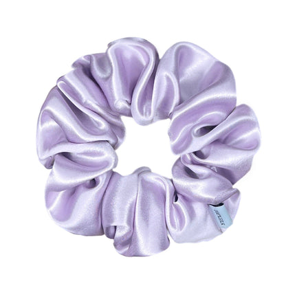 Organic Premium Silk Scrunchie - Lilac